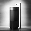 Раковина накладная 40 см Gessi 316 54601#239, steel brushed