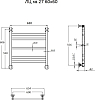 Полотенцесушитель водяной Тругор ЛЦ кв 27 60*60 #