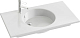 Раковина 91 см Jacob Delafon Odeon Rive Gauche EXAV112-00, белый