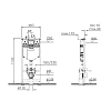 Инсталляция Vitra для подвесного унитаза, 720-5800-01