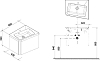 Тумба с раковиной Ravak SD 10° 65 тёмный орех R