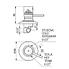 Смеситель для душа Rav-Slezak Termo DT283 хром