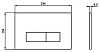 Инсталляция Ideal Standard Prosys Frame 120 M с унитазом Tesi T355101PT Rimless T355101, сиденье микролифт, панель смыва, комплект