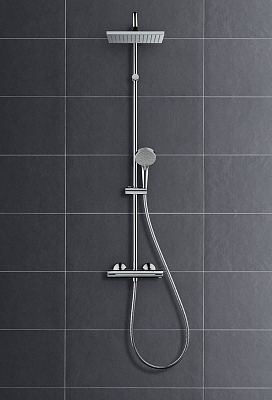 Душевая стойка Hansgrohe Vernis Shape Showerpipe 230 1jet 26286000, хром
