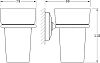 Стакан FBS Standard STA 006