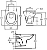 Подвесной унитаз Ideal Standard Oceane W707301