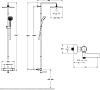 Душевая система c термостатом Jacob Delafon Atom E26237-CP