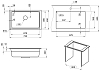 Мойка кухонная Granula Kitchen Space 7303U, АРКТИК белый