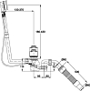 Слив-перелив для ванн Bette Rotaplex R5 B601-901 cr