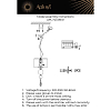 Подвесной светильник Aployt Dorian APL.743.06.01