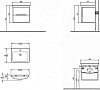 Тумба для комплекта BelBagno TORINO-600-2C-SO-BL bianco lucido