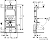 Система инсталляции для унитазов Geberit UP100 111.153.00.1