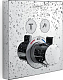 Термостат для душа Hansgrohe ShowerSelect 15763700, белый матовый