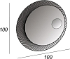 Зеркало Cezares 45011 c LED-подсветкой 100х100