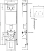 Комплект Ideal Standard Tempo W990101 унитаз + инсталляция с кнопкой смыва