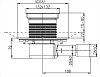 Трап Hutterer&Lechner HL510NPr-3020 с сухим сифоном