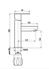 Смеситель для раковины Rav-Slezak Loira LR528.5 хром