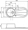 Раковина Aquaton Ондина 100 1A709331OD010