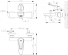 Смеситель Bravat Drop-D F648162C-B-RUS для ванны