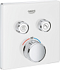 Термостат Grohe Grohtherm SmartControl 29156LS0 для ванны с душем белая луна