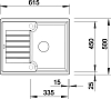 Кухонная мойка Blanco Zia 40 S 520624 жемчужный