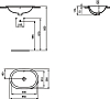 Раковина Ideal Standard Connect E504701 55 см