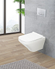 Подвесной унитаз BelBagno Sela BB3201CHR безободковый, белый