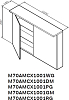 Шкаф зеркальный Am.Pm Spirit 2.0 M70AMCX1001PG