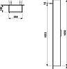 Шкаф-пенал Laufen Base 4.0264.1.110.260.1 L 35 белый матовый