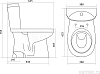 Унитаз-компакт Santek Анимо 1WH302136 с крышкой-сиденьем микролифт