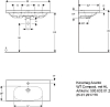 Раковина 90 см Geberit Acanto Compact 500.633.01.2, белый