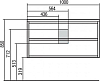 Тумба под раковину Aquaton Римини 100 1A232801RN010, белый