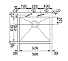 Кухонная мойка Franke Planar 127.0203.469 серый