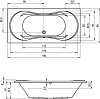 Акриловая ванна Riho Supreme 190х90 B014001005