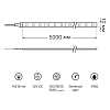 Светодиодная влагозащищенная лента Gauss 4,8W/m 60LED/m 2835SMD зеленый 5M 356000605