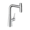 Смеситель для кухни Hansgrohe Metris Select 73822000 хром