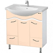 Тумба под раковину Bellezza Мари 4632912000227 бежевый, белый