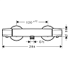 Термостат для душа Hansgrohe Ecostat E 13125000