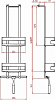 Полка корзина Emco System2 3545 001 27, хром