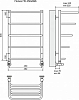 Полотенцесушитель водяной Terminus Полка П5 450x696