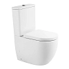 Напольный унитаз BelBagno Sfera-R, безободковый P-trap BB2128CPR