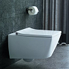 Унитаз подвесной Duravit Viu 2573090000 безободковый, белый