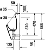 Писсуар Duravit D-Code 0828300000