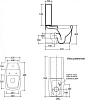 Унитаз-компакт Galassia Midas 8962NE с бачком 8963NE подвод снизу бачка
