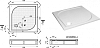 Поддон для душа Эстет Гамма 80x80