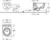 Подвесной унитаз Geberit iCon 204070000 безободковый, белый
