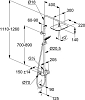 Душевая стойка Kludi Cockpit Explorer 8005005-00, хром