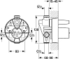 Скрытая монтажная часть Grohe Non Rapido OHM 33961000