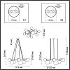 Подвесная люстра Odeon Light Nuvola 4276/9