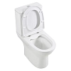 Напольный унитаз BelBagno LOUNGE, безободковый, сиденье soft close, белый, BB045/051T/BB045CPR/BB045/051SC